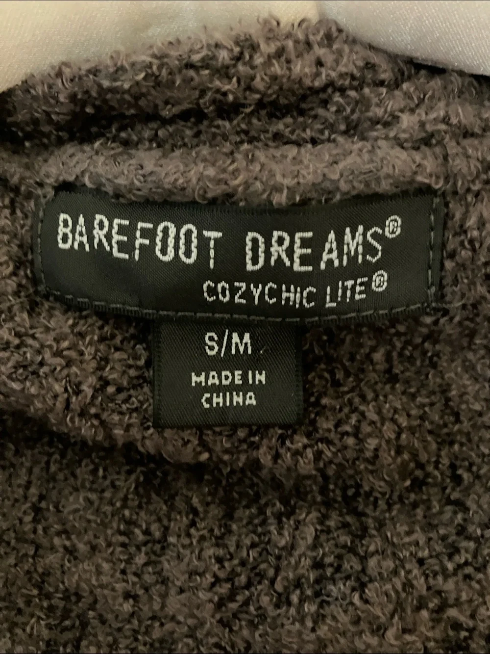 Barefoot Dreams size but